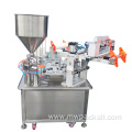 Semi Automatic hot sauce filling and sealing machine for sauce and paste filling and packing cream and butter